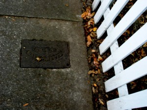 sidewalk fence